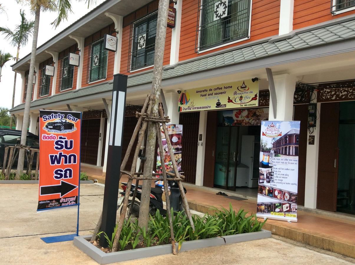 Amaretto Hostel Surat Thani Exteriör bild